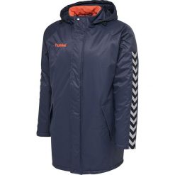 HUMMEL kurtka ocieplana AUTHENTIC CHARGE STADION. Zielone kurtki męskie HUMMEL, bez wzorów, sportowe, bez ramiączek, bez kaptura. Za 168.00 zł.