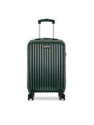 Semi Line Walizka kabinowa T5948-1 Zielony. Zielone walizki męskie Semi-line, bez wzorów, z tworzywa sztucznego. Za 239.99 zł.