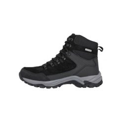 Buty trekkingowe Whistler Detion WP. Czarne buty trekkingowe męskie Whistler, bez wzorów, bez zapięcia, trekkingowe. Za 389.99 zł.