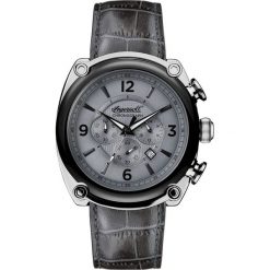 PROMOCJA ZEGAREK INGERSOLL THE MICHIGAN QUARTZ I01201. Szare zegarki męskie INGERSOLL, z materiału. W wyprzedaży za 989.00 zł.