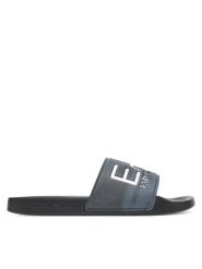 EA7 Emporio Armani Klapki 7X000108 AF15118 MC135 Czarny. Czarne klapki i japonki męskie EA7 Emporio Armani, bez wzorów, z tworzywa sztucznego. Za 149.99 zł.