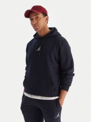 Nautica Bluza Wallowa Oh N1T04066 Granatowy Regular Fit. Niebieskie bluzy nierozpinane męskie Nautica, m, bez wzorów, z bawełny, bez ramiączek, bez kaptura. Za 189.99 zł.