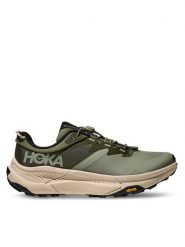 Hoka Trekkingi Transport 1123153 Zielony. Zielone buty trekkingowe męskie HOKA, bez wzorów, z materiału, sportowe, bez obcasa, bez zapięcia. Za 549.99 zł.