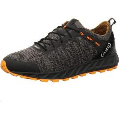 Buty trekkingowe męskie Aku Rapida Air. Czarne buty trekkingowe męskie Aku, bez wzorów, z materiału, bez zapięcia. Za 685.00 zł.
