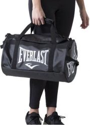 Torba sportowa EVERLAST treningowa czarna 30L Small. Czarne torby sportowe męskie EVERLAST, bez wzorów. Za 124.95 zł.