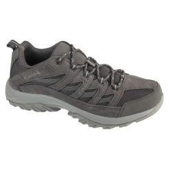Buty trekkingowe męskie, Crestwood. Szare buty trekkingowe męskie Columbia, bez wzorów, bez zapięcia, trekkingowe. Za 319.99 zł.
