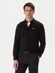 BOSS Koszula ST Motion 50555946 Czarny Regular Fit. Czarne koszule męskie Boss, m, bez wzorów, z bawełny, bez kołnierzyka, bez ramiączek. Za 569.99 zł.