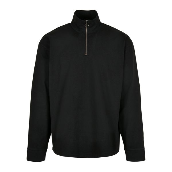 Bluza Urban Classics heavy troyer. Czarne bluzy nierozpinane męskie Urban Classics, m, bez wzorów, bez ramiączek, bez kaptura. Za 168.00 zł.