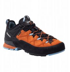 Buty podejściowe AKU Rock Dfs GTX - rust. Buty trekkingowe męskie Aku, bez wzorów, bez zapięcia. Za 824.99 zł.