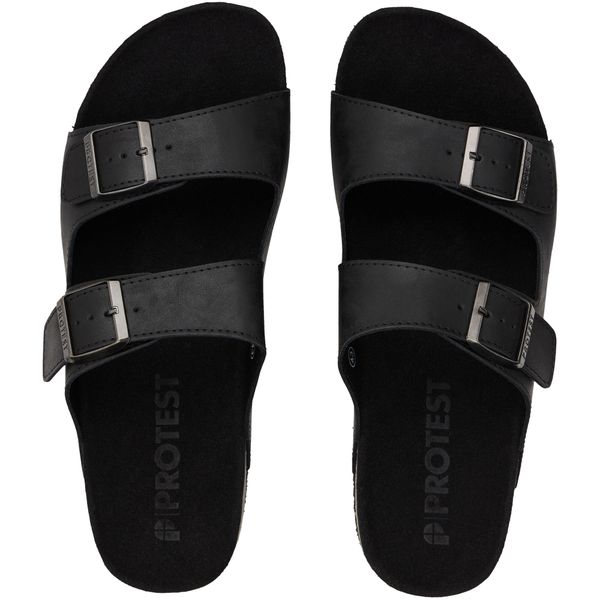 Sandały Protest Prtmikal. Czarne buty zimowe męskie Protest, bez zapięcia. Za 198.50 zł.