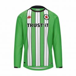 Koszulka domowa z długim rękawem Red Star FC Kombat 2023/24. Białe koszulki męskie z długim rękawem Kappa, bez wzorów, retro, bez kołnierzyka, bez ramiączek. W wyprzedaży za 275.60 zł.
