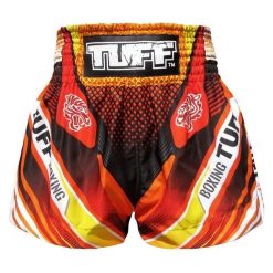 Spodenki treningowe TUFF Red With Double Tiger. Czarne szorty sportowe męskie TUFF, bez wzorów, sportowe. Za 199.00 zł.