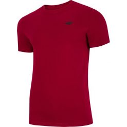 T-shirt męski TSM213 - ciemna czerwień. T-shirty męskie marki 4f. Za 29.99 zł.