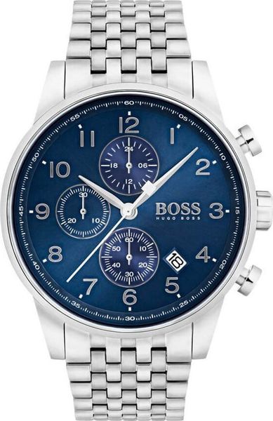 ZEGAREK MĘSKI HUGO BOSS 1513498 - NAVIGATOR (zh034c). Zegarki męskie Hugo Boss. Za 619.99 zł.