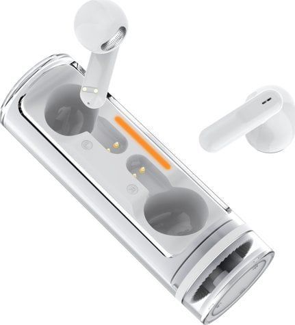 2GO Twist Zestaw słuchawkowy True Wireless Stereo (TWS) Douszny Połączenia/muzyka Bluetooth Biały. Białe słuchawki bluetooth 2GO. Za 87.76 zł.