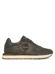 Napapijri Sneakersy Uomo NP0A88X3 Szary. Szare buty sportowe na co dzień męskie Napapijri, m, bez wzorów, ze skóry, bez ramiączek, bez kaptura. Za 559.99 zł.
