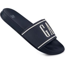 Męskie klapki sportowe miejskie na basen plażę granatowe GAP AUSTIN. Niebieskie klapki i japonki męskie GAP, bez wzorów. Za 99.00 zł.