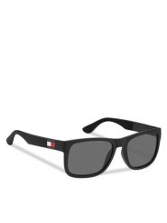 Tommy Hilfiger Okulary przeciwsłoneczne 1556/S 200878 Czarny. Czarne okulary przeciwsłoneczne męskie Tommy Hilfiger, bez wzorów, z tworzywa sztucznego, plastikowe. Za 749.99 zł.
