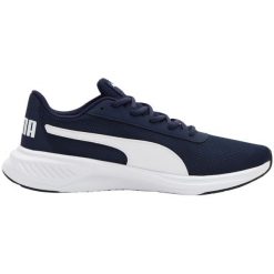 Buty męskie do biegania Puma Night Runner V2. Białe buty do biegania męskie Puma, bez wzorów, bez zapięcia, do biegania. Za 270.24 zł.
