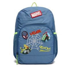 Plecak Spiderman Ultimate. Niebieskie plecaki męskie Spiderman Ultimate, bez wzorów. Za 129.99 zł.