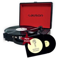 Gramofon LAUSON CL603 Retro Czarny. Czarne gramofony Lauson. Za 399.02 zł.