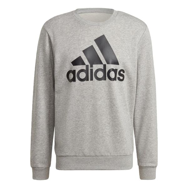 Bluza męska adidas Essentials Sweatshirt. Czarne bluzy nierozpinane męskie ADIDAS, m, bez wzorów, sportowe, bez ramiączek, bez kaptura. Za 165.00 zł.