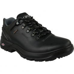 Grisport 11510D111G 44 Czarne. Czarne buty trekkingowe męskie Grisport, ze skóry. W wyprzedaży za 299.99 zł.