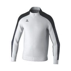 Kurtka z dresu Erima Evo Star. Białe kurtki męskie Erima, bez wzorów, z dresówki, retro, bez ramiączek, bez kaptura. W wyprzedaży za 188.00 zł.