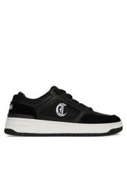 Just Cavalli Sneakersy 79QA3SM2 ZPB54 Czarny. Czarne buty sportowe na co dzień męskie Just Cavalli, m, bez wzorów, ze skóry, bez ramiączek, bez kaptura. Za 699.99 zł.