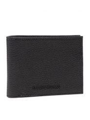Emporio Armani Portfel Y4R378 Y068E 80001 Czarny. Czarne portfele męskie Emporio Armani, bez wzorów, ze skóry. Za 809.99 zł.