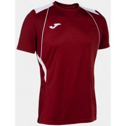 T-shirt JOMA Championship Sport Burgundowo-Biały 2XL dla mężczyzn. Białe t-shirty sportowe męskie Joma, m, bez wzorów, z poliesteru, sportowe, bez ramiączek. Za 138.99 zł.