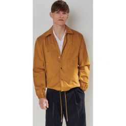 Lekka kurtka z kołnierzem - Żółty. Kurtki męskie marki Reserved. Za 189.99 zł.