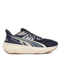 Buty do biegania Puma. Niebieskie buty do biegania męskie Puma, bez wzorów, bez zapięcia, do biegania. Za 279.99 zł.