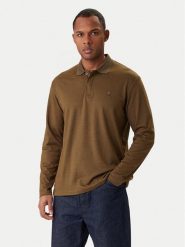 Jack & Jones Polo Crodney 12259645 Khaki Regular Fit. Brązowe koszulki polo męskie Jack & Jones, m, bez wzorów, z bawełny, bez kołnierzyka, bez ramiączek. Za 159.99 zł.