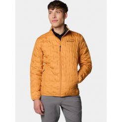 Kurtka Puchowa Męska Columbia Delta Ridge II. Żółte kurtki męskie Columbia, na jesień, m, bez wzorów, z puchu, sportowe, bez ramiączek, bez kaptura. Za 749.00 zł.