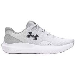 Buty do biegania męskie Under Armour Charged Surge 4halo. Białe buty do biegania męskie Under Armour, bez wzorów, bez zapięcia, do biegania. Za 189.99 zł.