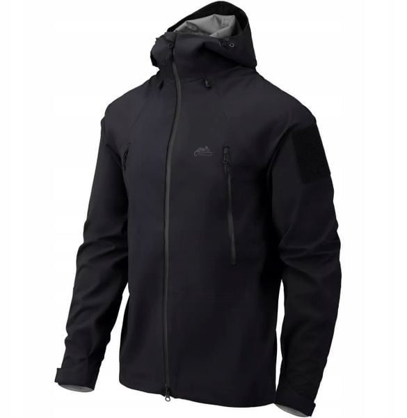 Kurtka Helikon-Tex Squall Hardshell - black. Czarne kurtki męskie Helikon-Tex, m, bez wzorów, z hardshellu, bez kaptura. Za 949.99 zł.