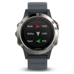 Garmin Smartwatch Fénix 5 Silver, Granite Band. Zegarki smartwatch marki Garmin. Za 2,399.00 zł.