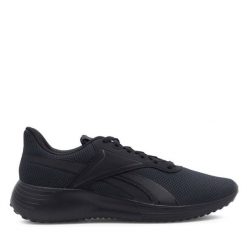 Buty do biegania Reebok. Czarne buty do biegania męskie Reebok, bez wzorów, bez zapięcia, do biegania. Za 179.99 zł.