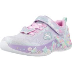 Buty SKECHERS BUTTERFLY BLISS Fioletowy. Fioletowe buty trekkingowe męskie Skechers, bez wzorów, z syntetyku, bez zapięcia, trekkingowe, skechers sport. Za 279.99 zł.