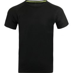 Czarna Koszulka Sportowa dla Mężczyzn 2XL - Oddychająca i Szybkoschnąca. Czarne t-shirty sportowe męskie JUMPERS, m, bez wzorów, z poliesteru, sportowe, bez ramiączek. Za 115.99 zł.