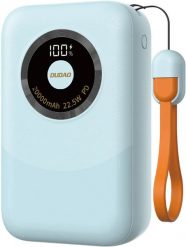Powerbank Dudao K21 Mini 10000mAh 22.5W USB-A / USB-C - niebieski. Niebieskie powerbanki Dudao. Za 51.16 zł.
