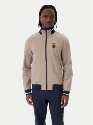 Aeronautica Militare Bluza 261FE2089UF00674 Beżowy Regular Fit. Brązowe bluzy rozpinane męskie Aeronautica Militare, m, bez wzorów, z bawełny, bez ramiączek, bez kaptura. Za 669.99 zł.