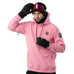 Kurtka snowboardowa męska W1 Dolomites. Czerwone kurtki męskie SIROKO, m, bez wzorów, z softshellu, bez ramiączek, bez kaptura. W wyprzedaży za 297.00 zł.