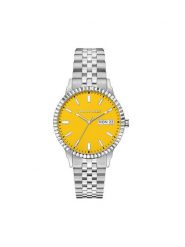 Trussardi Zegarek R2453141013 Żółty. Żółte, analogowe zegarki męskie TRUSSARDI. Za 559.99 zł.