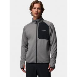 Sweter męski Columbia Triple Canyon Grid FZ II. Szare bielizna termoaktywna męska Columbia, m, bez wzorów, bez ramiączek, trekkingowe. Za 389.00 zł.