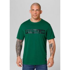 Koszulka bawełniana sportowy t-shirt dla dorosłych Hilltop. Czarne t-shirty sportowe męskie PITBULL, m, bez wzorów, z bawełny, casualowe, bez ramiączek. Za 89.00 zł.