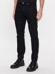 Calvin Klein Jeans Jeansy J30J323688 Czarny Slim Taper Fit. Czarne jeansy męskie Calvin Klein Jeans, bez wzorów, z bawełny. Za 289.99 zł.