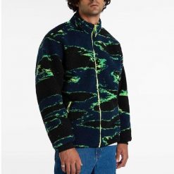 Kurtka VANS SLIP STREAM FULL ZIP J Czarny. Czarne kurtki męskie Vans, m, bez wzorów, z tkaniny, bez ramiączek, bez kaptura. Za 410.99 zł.