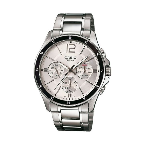 Zegarek Casio. Szare zegarki męskie Casio, srebrne. Za 359.99 zł.
